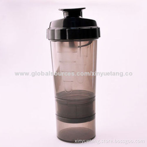 500ML-Capacity Plastic Custom Color Protein Shaker Bottle for SaleNew